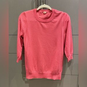 J. Crew Merino Wool Sweater | Pink | Size M